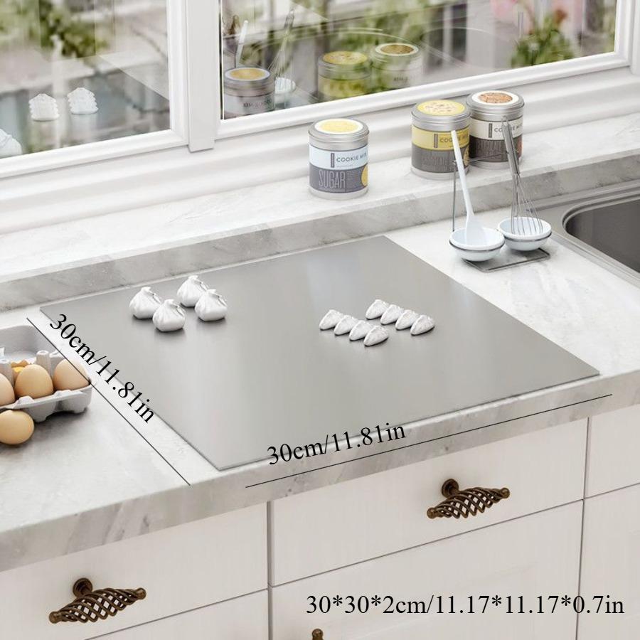 

Разделочная доска из нержавеющей стали Многофункциональная Разделочная доска для нарезки овощей и мяса Домашняя кухня Прямоугольная доска