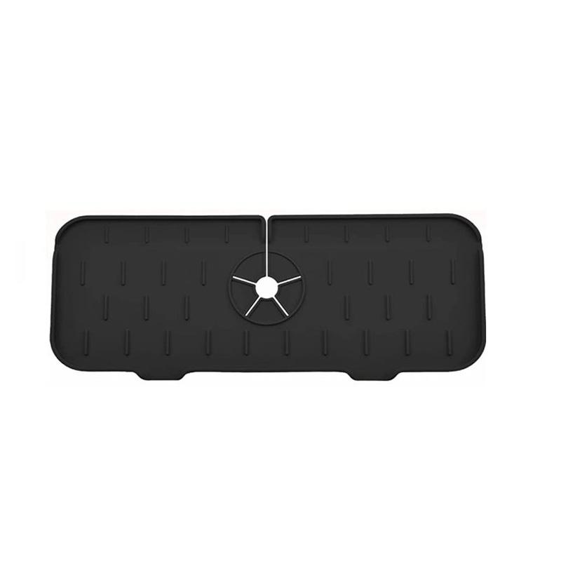 Kitchen Faucet Absorbent Mat TPR Sink Splash Guard Faucet Splash Catcher Bathroom Kitchen Countertop Protector Tools
