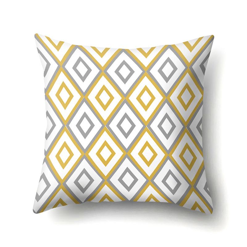 Polyester Pillowcase Automobile Decoration Home Printed Pillowcase
