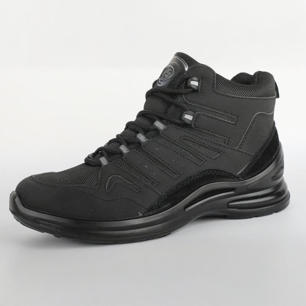 Men s All-Season High-Top Protective Safety Shoes - Breathable, Wear-Resistant, Anti-Smash, Comfortable