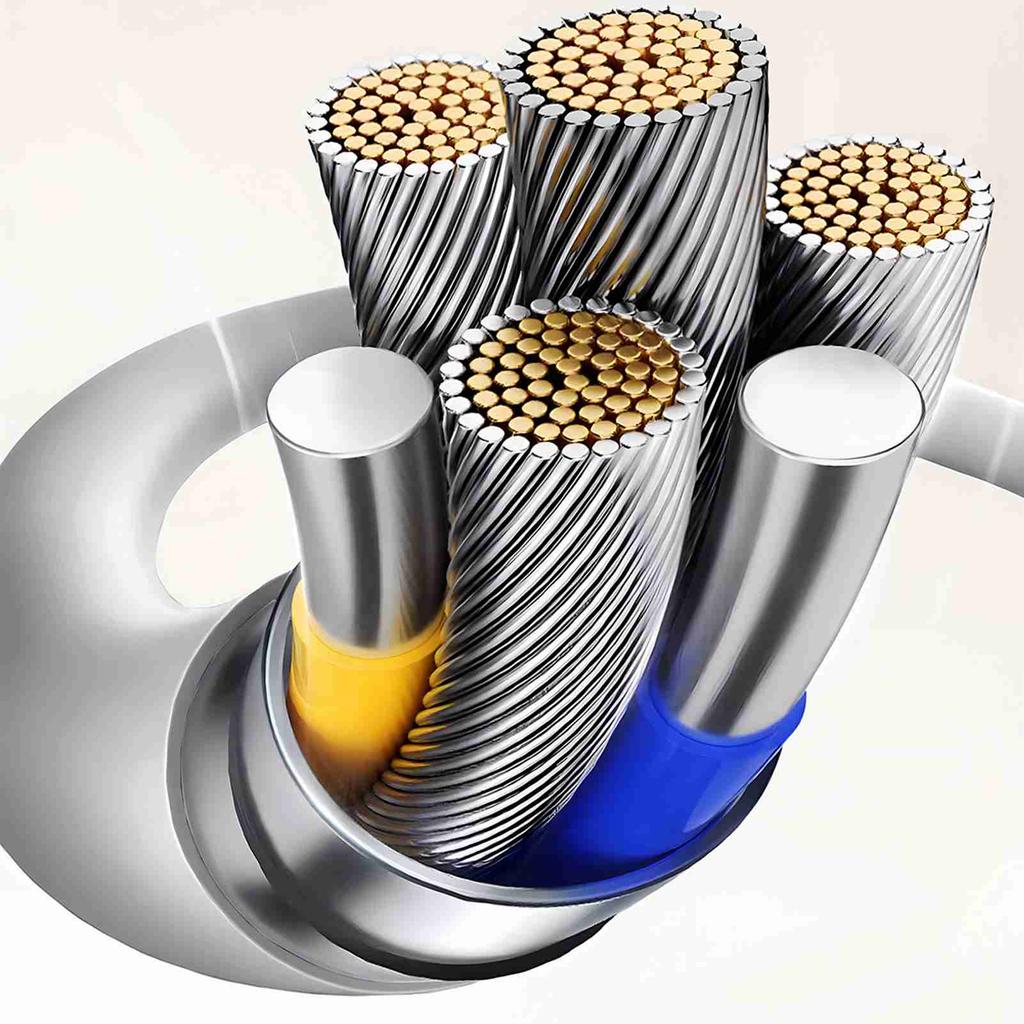 5VDC USB AM TYPE C TO TYPE C Cable 7 Colors Breathing Light USB AM TO USB C Cable 1.5m