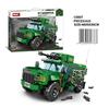 Military Tank Building Blocks Model Toy - Armored Vehicle Assembly Interlocking Set for Kids