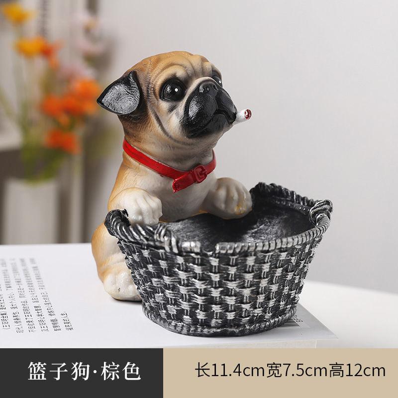 Creative Puppy Cat Dog Ashtray, Anti Fly Ash Ashtray, Home Living Room Office Funny Ashtray, Birthday Gift for Boyfriend