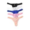 Underpants Men Lace Hollow Thongs Thin Mesh Male Briefs Men's Sheer Lace Panties  Summer