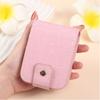 Fashion Alligator Pattern Lipstick Bag PU Leather Mini Makeup Bag with Mirror Portable Lipstick Protective Cover for Women Girls