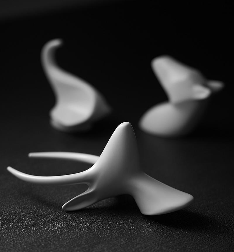 Gratis Nagel Wit Dierenhaak Creatieve Badkamer Handdoekhaak Wandhanghaak Herten Geweien Hangerrek Wanddecoratie Accessoires