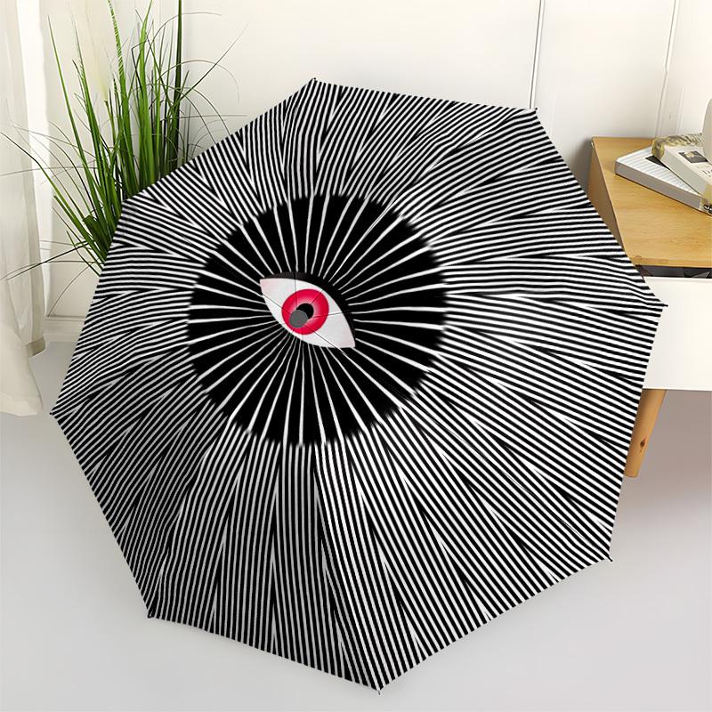 

1pc Optical Illusion Automatic Open/Close Umbrella, Lightweight for Women/Men, Perfect Gift - for Everyday or Holiday Eventsyy251127087