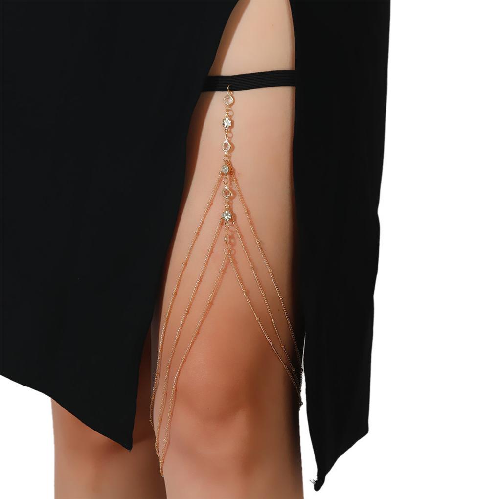 New Bohemian Leg Chain Fashionable Thigh Chains Simple Style Body Jewelry Bodychain Accessory Party Gift Wide Application
