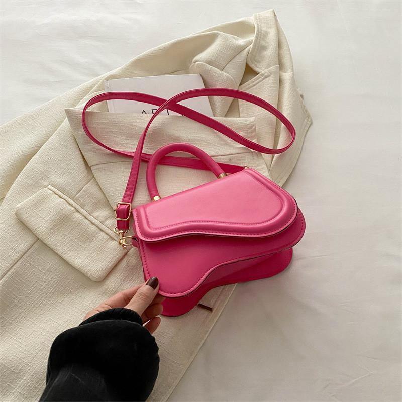 Chic Vintage Style Small Square Bag Modern Design Casual Shoulder Bag For Daily Use