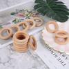Natural Wood Rings 25-100mm: DIY Accessories, Hanging Rings, Handbag Buckles, Curtain Rings