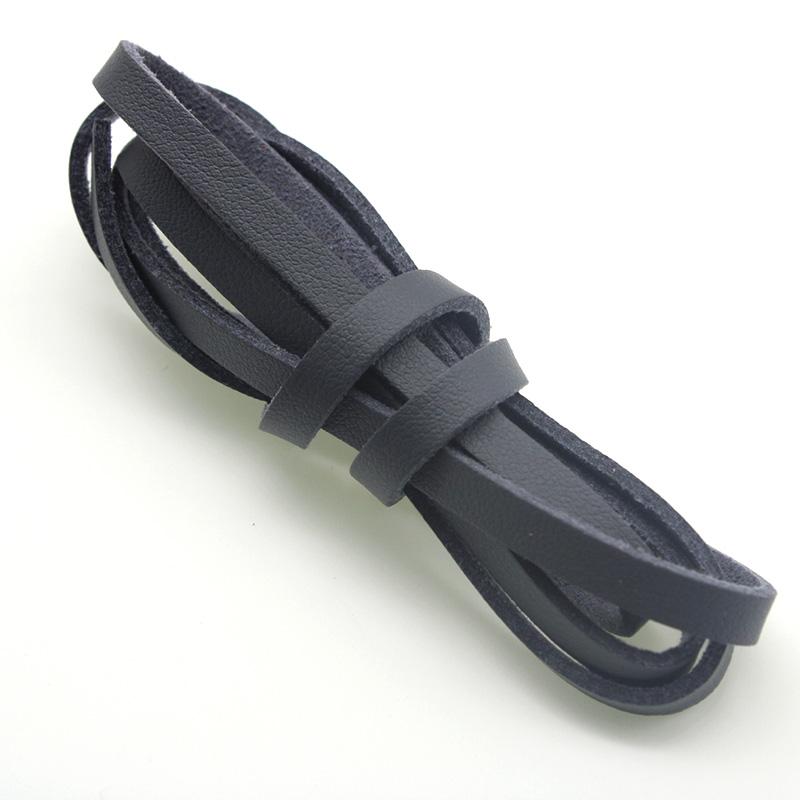 3 4 5 8 12 20 Mm Width Single Side Soft PU Leather Cord Strap String Rope For DIY Bracelet Necklace Jewelry Making Accesories