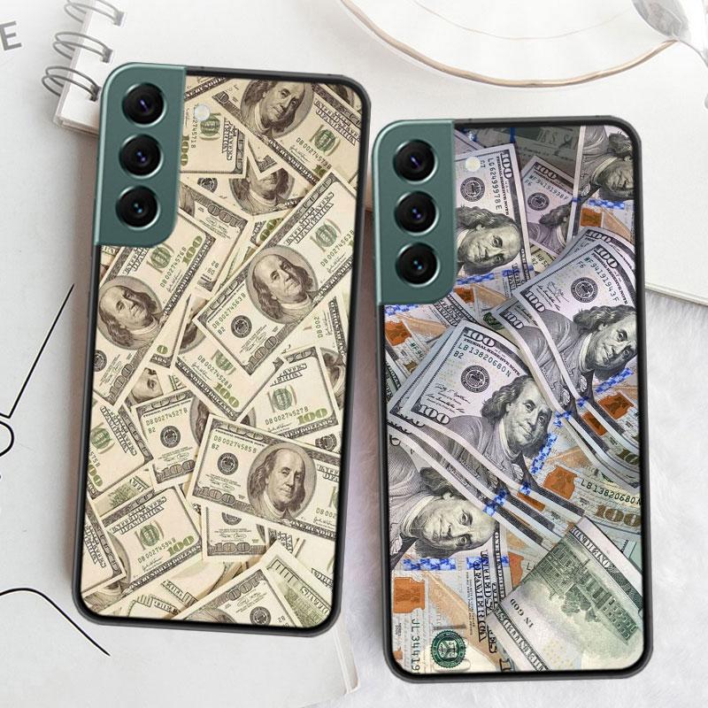 Banknote Dollar Cash Money Phone Case For Samsung A15 A25 A35 A55 Galaxy A70S A50S A30S A30 A40 A71 A51 A41 A31 A21 A11 A01 A20S