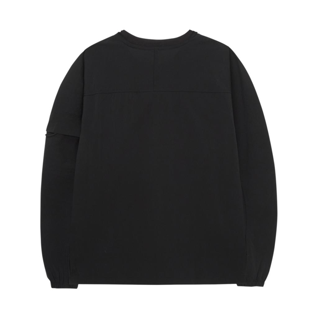 The North Face Loose Fit Crew Neck Pullover Long Sleeve Sweatshirt Men tops Black NM5MR02A
