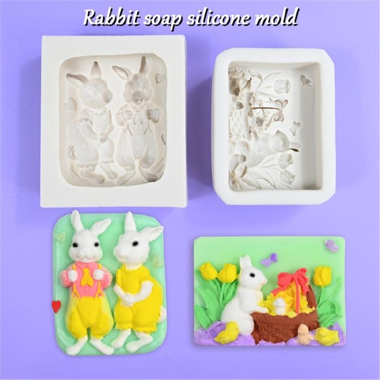 Stampo a Tema Pasquale per Festival di Pasticceria Creativa Accessori in Silicone per Dolci per Feste e Corsi di Pasticceria