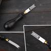 Fenrry 4/6/8/10mm Leather Edge Beveler Tool French Skiver Wide Mouth Leather Edge Bevelers Skiving Trimmer Crafting Tools