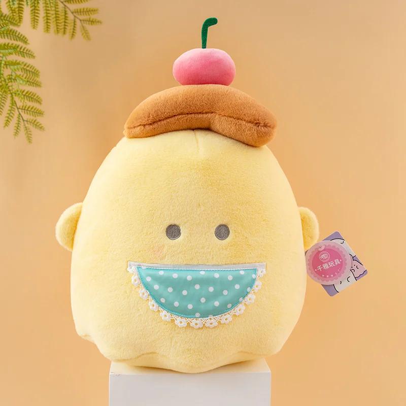 20/30cm Variety Styles Unicorn Rabbit Pudding Ghost Plush Pillow  Soft Cartoon Animal Stuffed  Doll Gifts