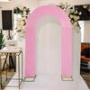High Elasticity Arch Backdrop Cover U-Shaped Stretchy Open Stand Cover Background Cloth Wedding Party Decoration