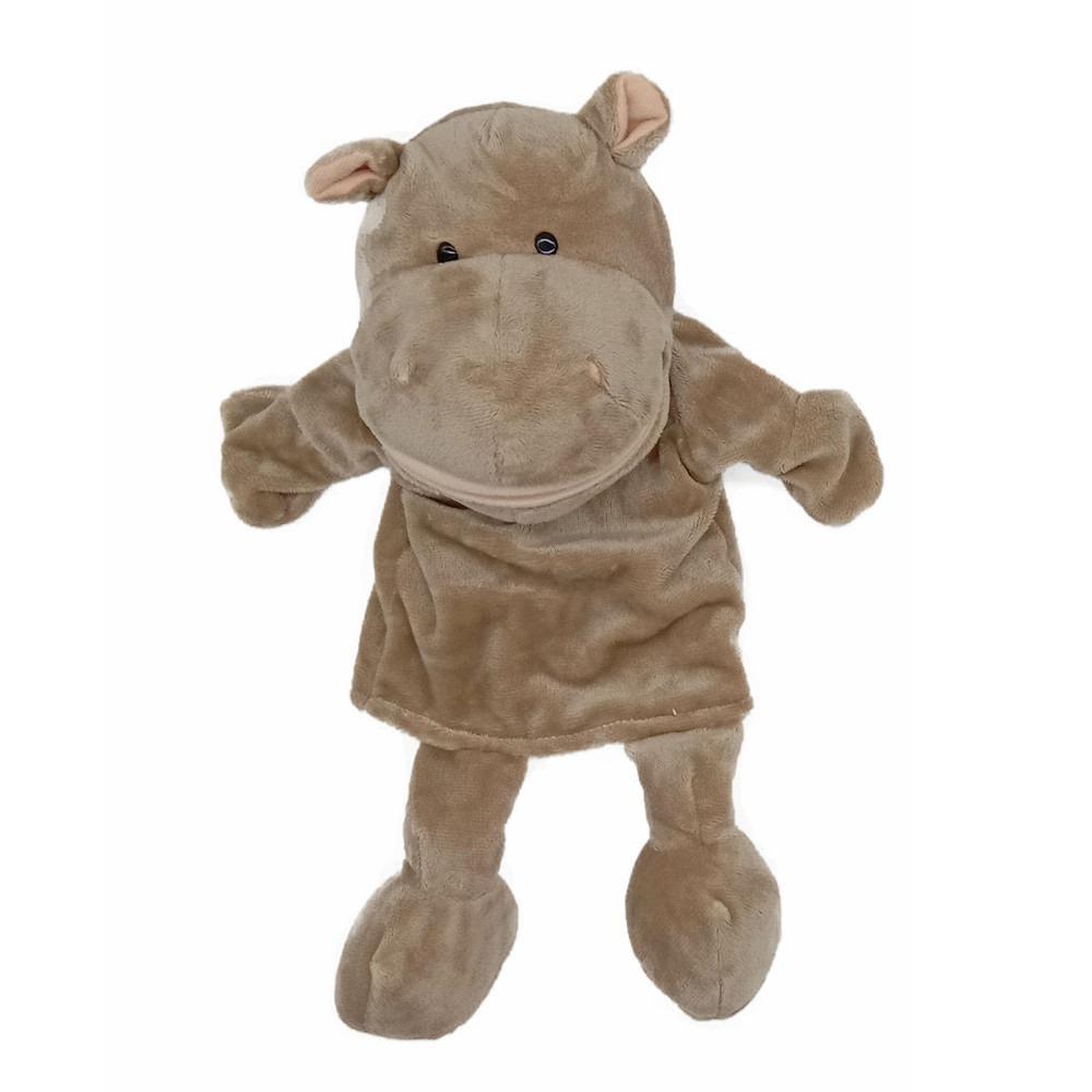 Tiger Monkey Rabbit Animal Hand Puppet 35cm Role-playing Finger Toys Kids Children Birthday Gifts