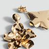 Mango MANGO WOMAN Earrings FLOWER Gold 17074789