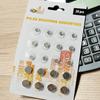 Pack mit 20 sortierten Knopfzellen für verschiedene Geräte