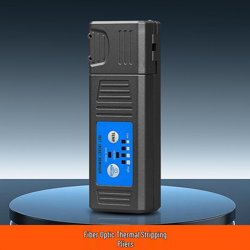

Rechargeable M8 Fiber Optic Hot Stripper with Clamp for Bare Fiber, Pigtail, and Bundle Ribbon (1-48 Cores)