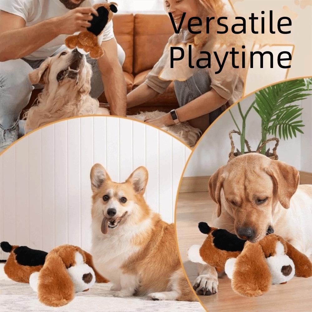 Realistic Pet Soothing Plush Toys Comfortable Dog Heartbeat Toy Plush Dog Toy Pet Soothing
