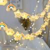 1PACK Rainbow&Star&Cloud String Lights LED Decorative Fairy Light Battery Powered Lights Twinkle Lights For Party Bedroom Decor