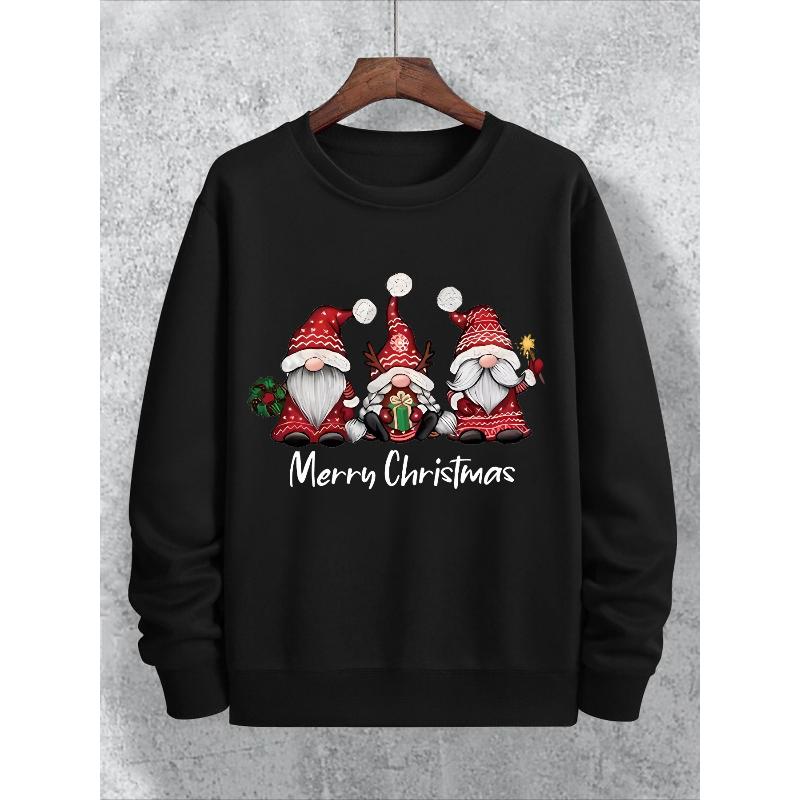 

Мужской свитшот с принтом и круглым вырезом, стильный, повседневный и дышащий, идеально подходит для уличного стиля. XXL чёрный