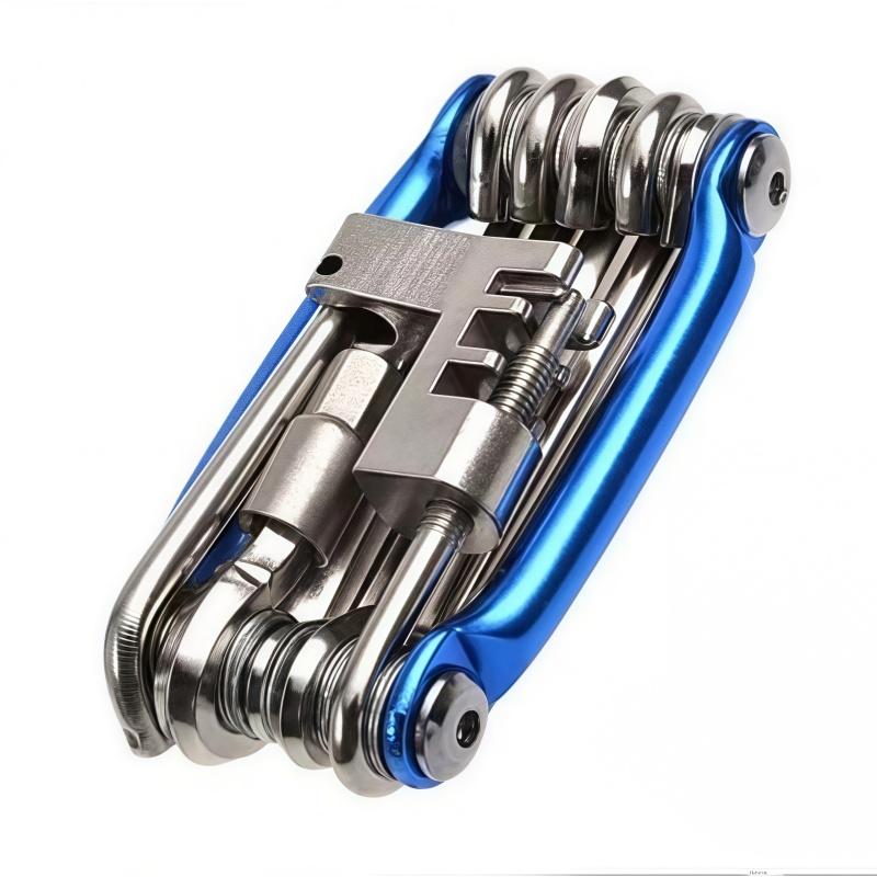 11 In 1 Bicycle Multi Tool Chain Splitter Cutter Multifunction For MTB Mountain Road Bike Wrench Screwdriver Repair Multitool