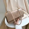 Yogodlns Small Fashion Shoulder Bag For Women New Square Design PU Leather Flap Bag
