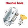 10-1Pc Window Lock Stopper Aluminum Alloy Sliding Window Anti-theft Lock Window Sliding Door Baby Kids Child Safety Doors Lock