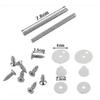 Bathroom Toilet Lid Hinge With Screw Fittings - Ri
