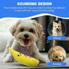 Dog Banana Toy - Plush for Puppies - Soft and Safe Interactive Gymnastics Toy for Dogs - Fun and Durable Anti-Boredom Plaything