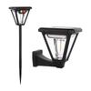 2IN1 Solar Tungsten Lights Tungsten Light Bulb Motion Sensor Courtyard Wall Lamp 3 Modes Waterproof Solar Fence Lights Camping