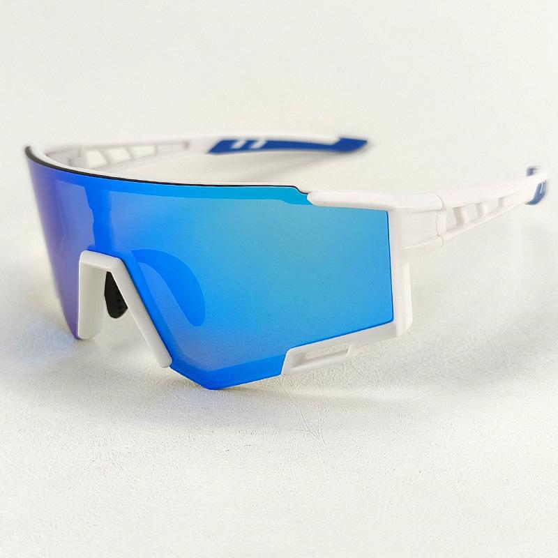 New Colorful Polarized Sunglasses for Men's Bicycle Windproof Running Glasses Outdoor Sports Cycling Glasses