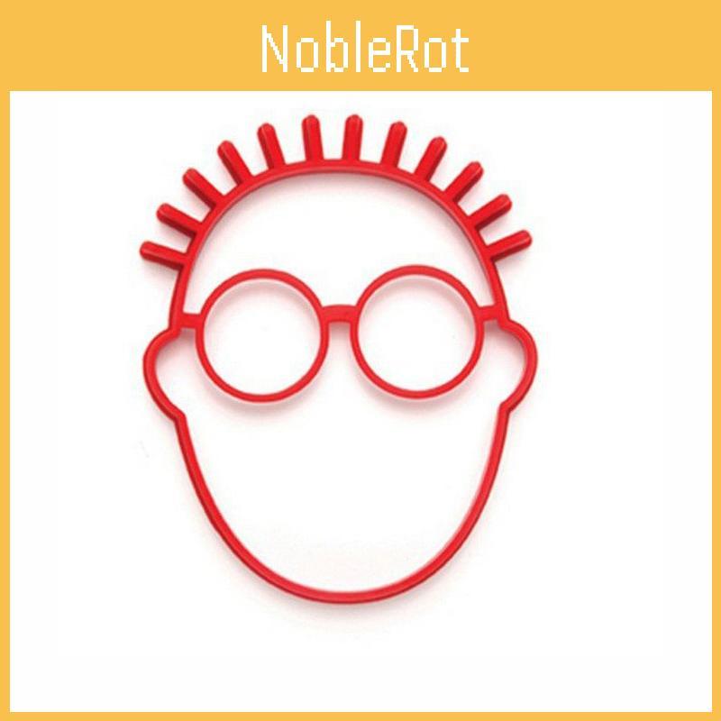Unique Silicone Eye Glasses Man Egg Fryer Baking Tool