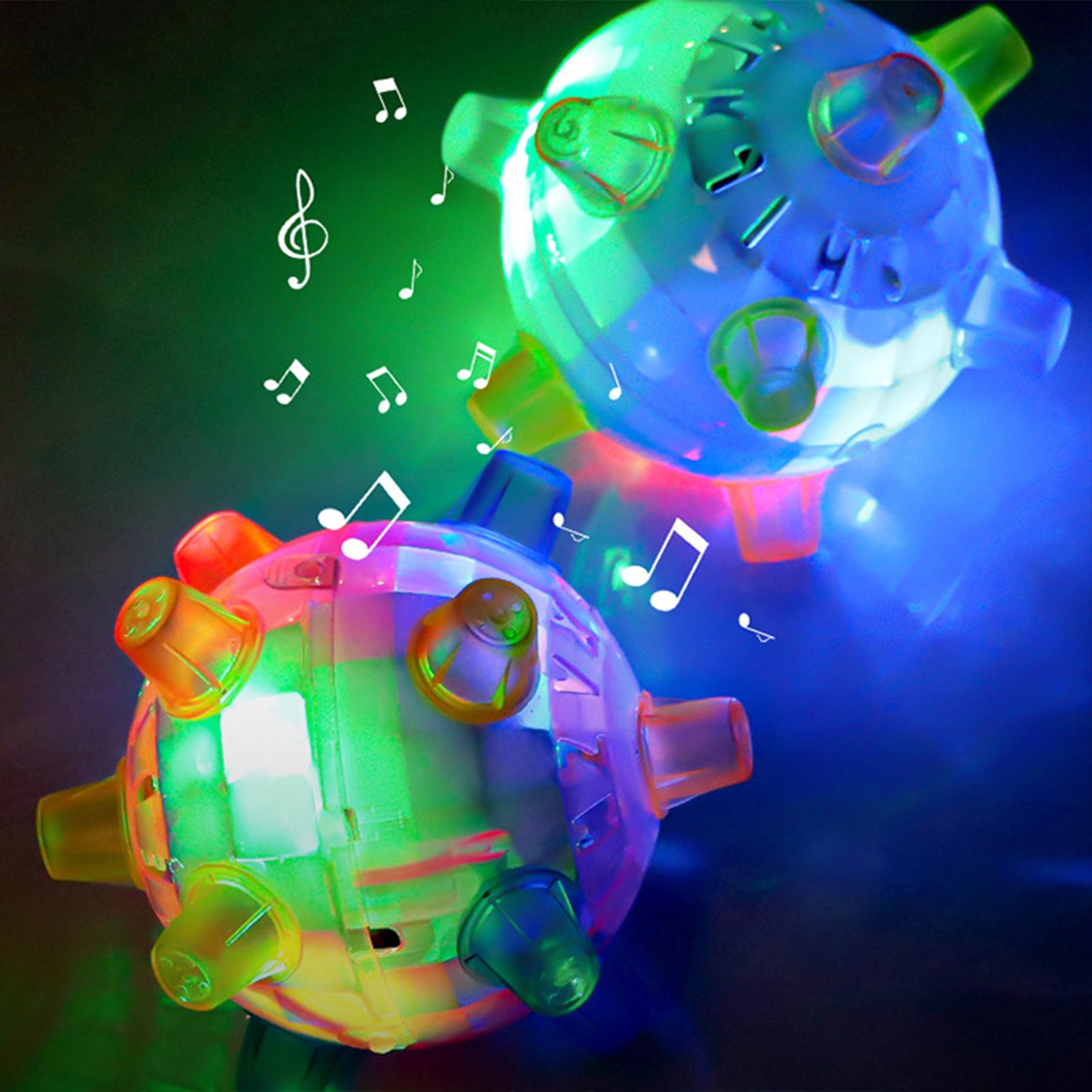 

Jumping-Activation Ball For Dpg Cat Colorful Flash Dance Ball Pet Supply As Shown синій
