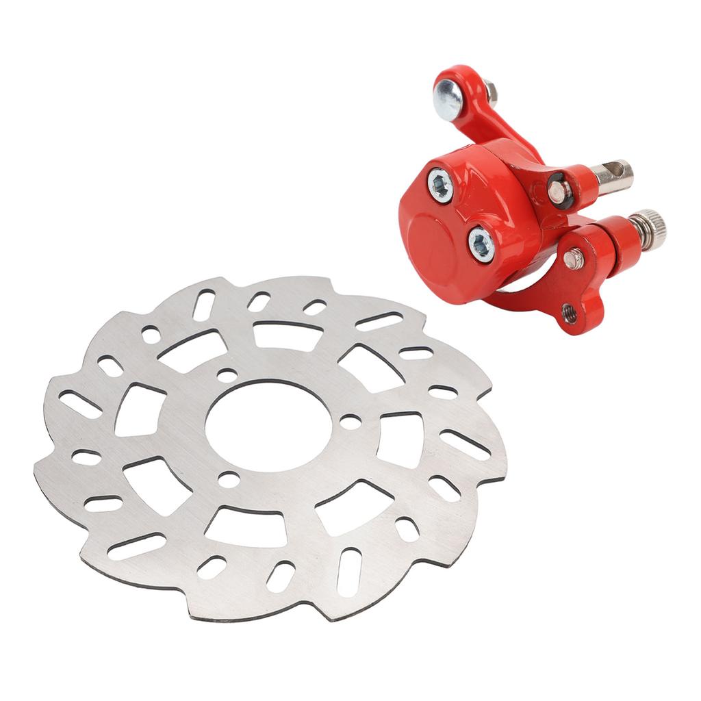 Electric Scooter Disc Brake Caliper Set Stainless Steel Electric Scooter Front and Rear Wheel Brake