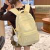 Schoolbag Schoolbag for Girls Junior High School Students Korean Version High School Students Elementary School Students Lightweight Simple Backpack
