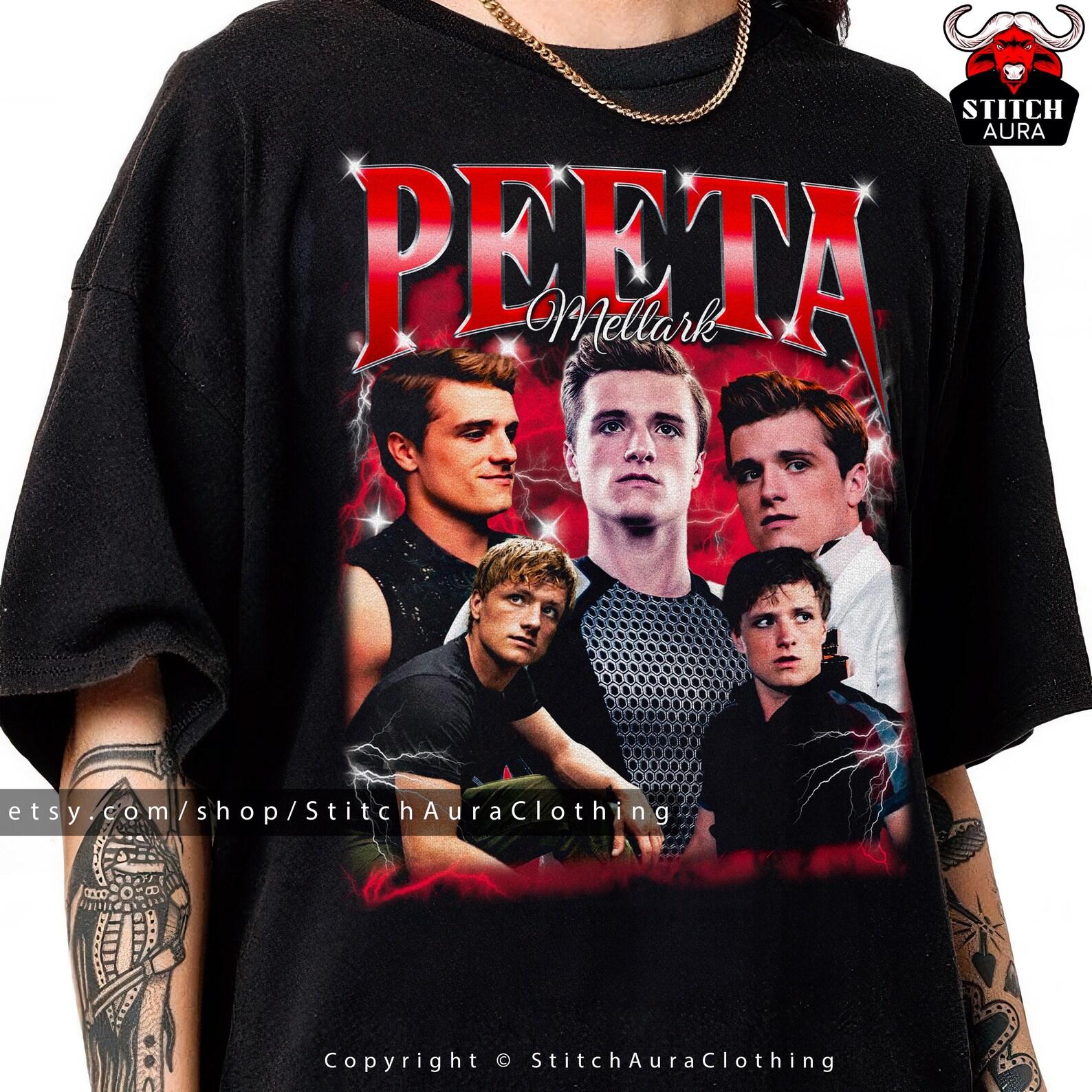 Peeta Melark Bootleg Shirt Gift For Fans,Peeta Mellark Homage Tshirt For Man,Retro 90s Sweater Merch,Vintage Peeta Mellark Tee For Woman S