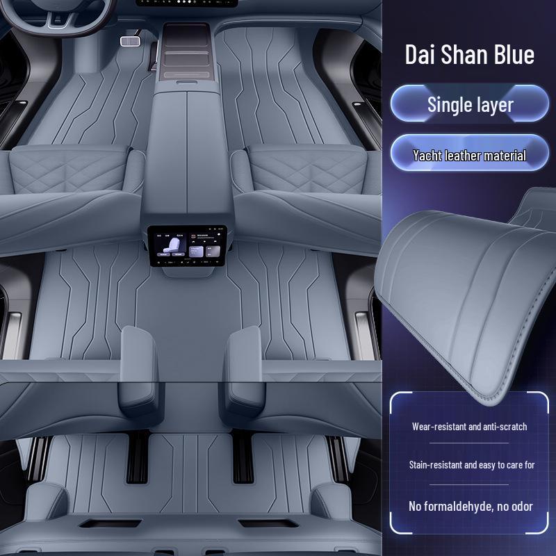 Nio ES8 Full Coverage Floor Mats - 3rd Gen Car Interior Accessories & Trunk Mat