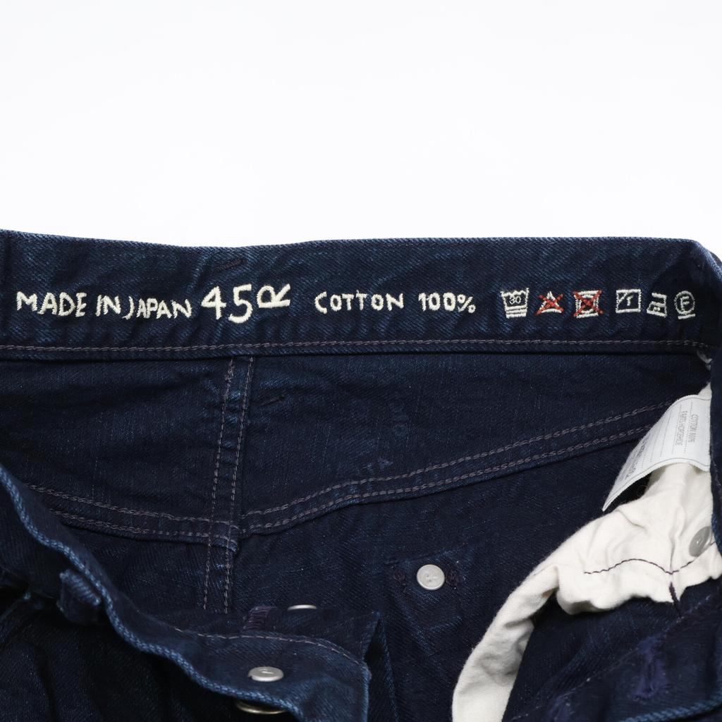 45R 100% cotton denim pants Bottoms 26 blueUsed