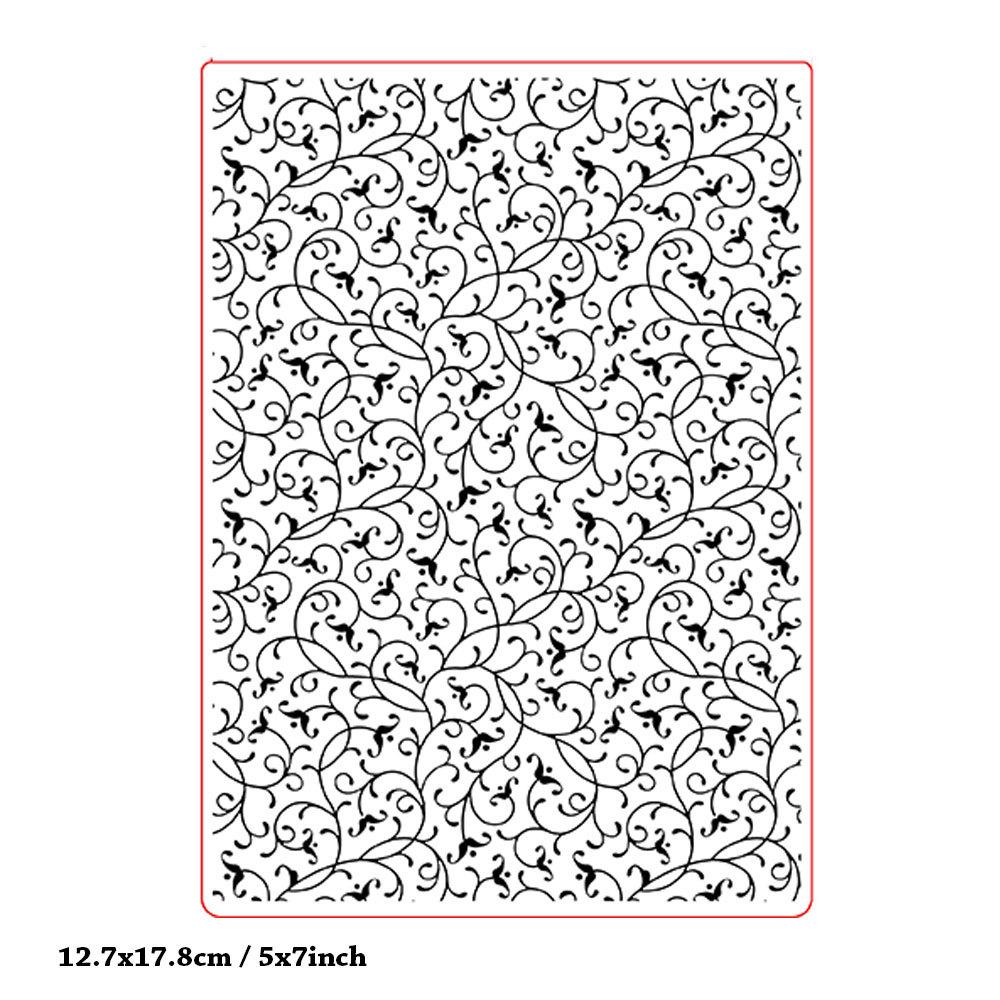 Plastic Embossing Folders Christmas Snowflake Leaves Deer Stencil for Scrapbooking Card Making Embossing Folder for Photo Album