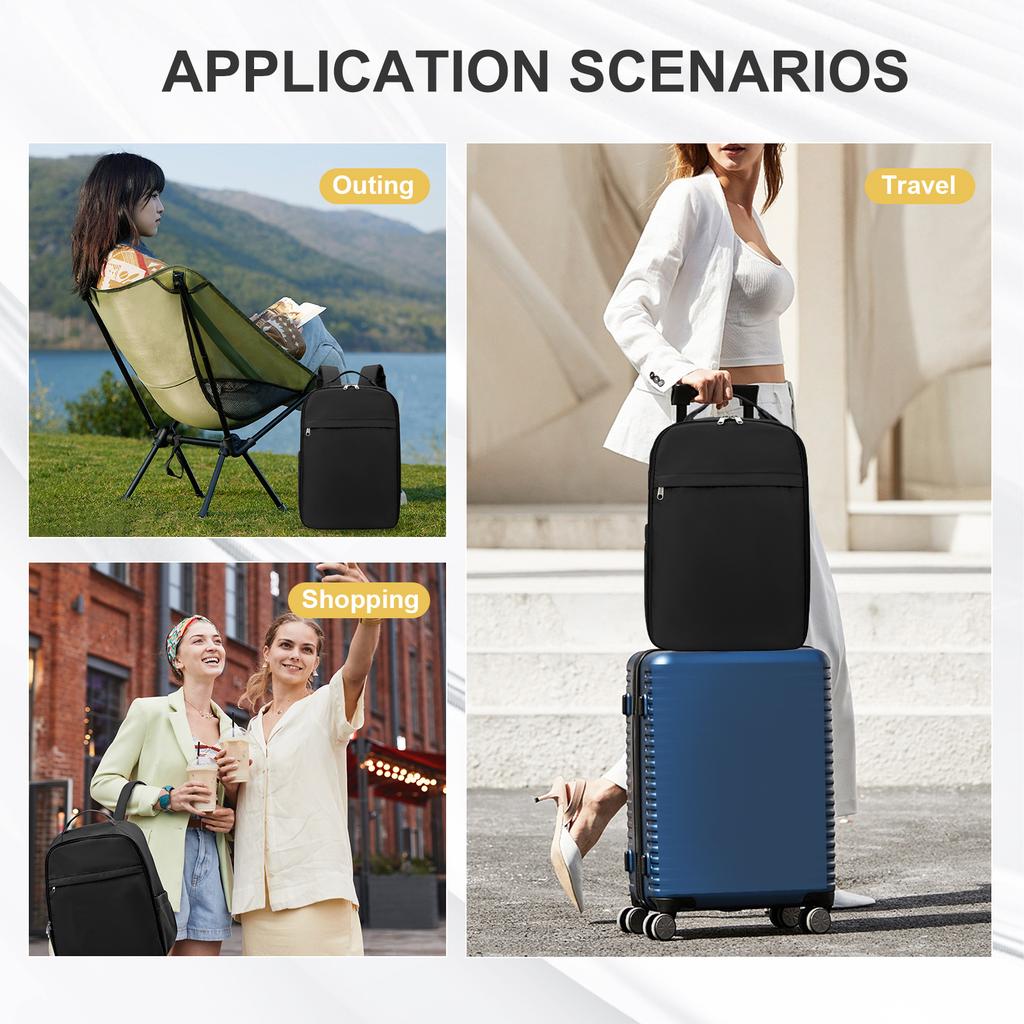 Ryanair Backpack 40x20x25 Cabin Bag, Hand Luggage Travel Backpack for Easyjet Cabin Bag 45x36x20, Laptop Backpack for Women/Men