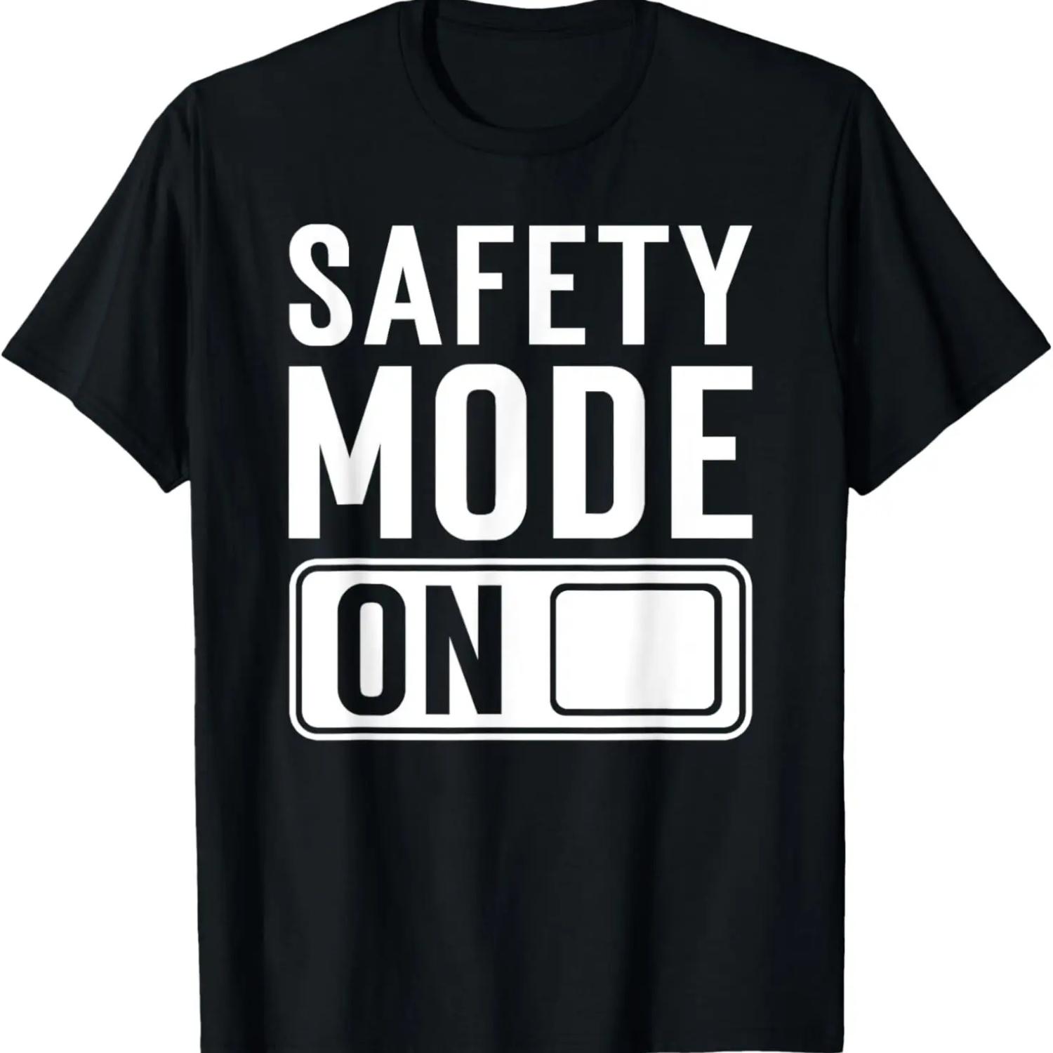 

funny Safety T-Shirt XXXXXL чёрный