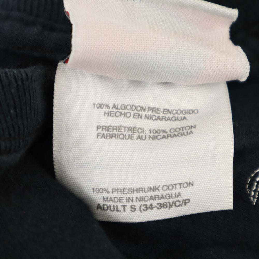 POWELL Classic Back print Short sleeve T-shirt S Navy Men's Used