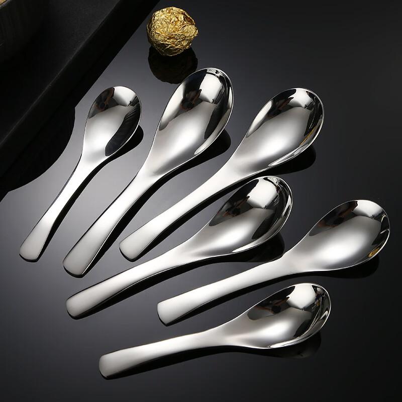 304 Stainless Steel Thickened Handle Spoon