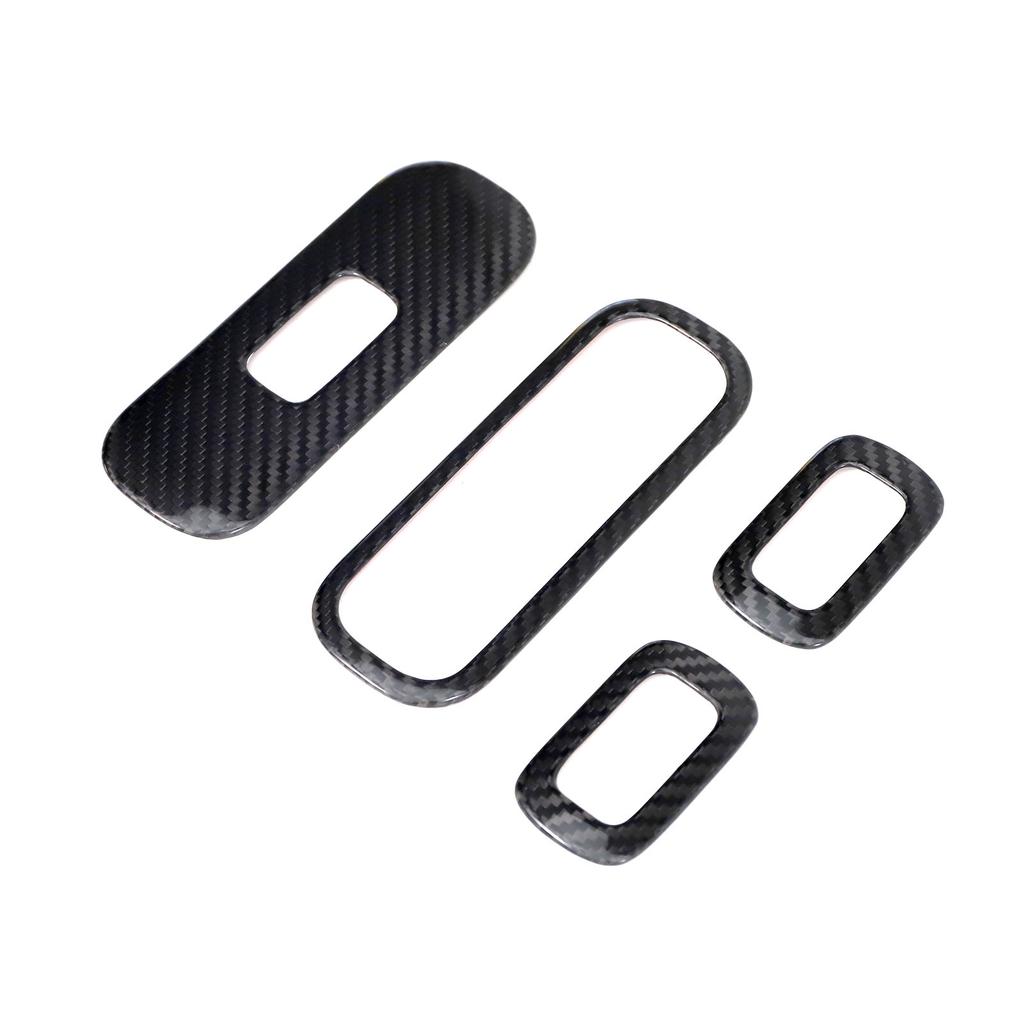 Carbon Fiber Glass Lift Switch Frame Trim Fit Benz G-Class W464 W465 2019-2026