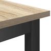 Dining Bench Set 2 pcs Sonoma Oak Finish 100 x 32.5 x 48.5 cm