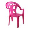 Medium Plastic Armchair: Children's Backrest Chair for Home, Study, Outdoor, or Food Stall; Also Suitable for Adults.